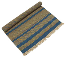 Load image into Gallery viewer, Kilim indiano autentico moderno e originale, 90x60 cm