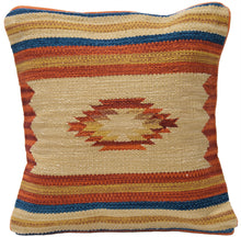 Load image into Gallery viewer, Autentico Cuscino Quadrato Kilim Fatto a Mano 60x60 CM