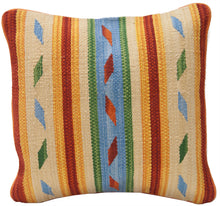 Load image into Gallery viewer, Autentico Cuscino Quadrato Kilim Fatto a Mano 60x60 CM