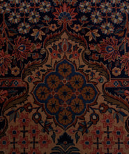 Carica l'immagine nel visualizzatore di Gallery, 490x330 CM tappeto antico Kashan Manchester e originale con certificato di perito