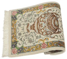 Lade das Bild in den Galerie-Viewer, Tappeto Autentico Originale Annodato a Mano 47X33 CM