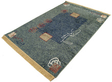 Carica l'immagine nel visualizzatore di Gallery, Tappeto Disegno Classico Soraya Moderno Viscosa 195x135 Cm