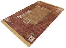 Carica l'immagine nel visualizzatore di Gallery, Tappeto Disegno Classico Soraya Moderno Viscosa 195x135 Cm