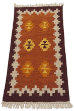 Lade das Bild in den Galerie-Viewer, Kilim Autentico, Originale e Fatto a Mano Ideale 120x60 CM