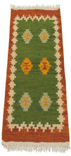 Carica l'immagine nel visualizzatore di Gallery, Kilim Autentico, Originale e Fatto a Mano Ideale 120x60 CM