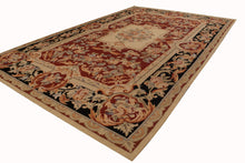 Load image into Gallery viewer, 153 x 92 CM Aubusson Mezzopunto Classico Floreale Francia Design