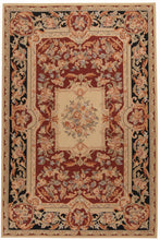 Load image into Gallery viewer, 153 x 92 CM Aubusson Mezzopunto Classico Floreale Francia Design