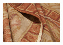 Carica l'immagine nel visualizzatore di Gallery, Classico Aubusson Arazzo Tepester Teppich 140x70 cm