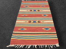 Load image into Gallery viewer, Kilim Original Authentic Hand Made 60x40 CM (Galleria Farah 1970)