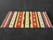 Carica l'immagine nel visualizzatore di Gallery, Kilim Original Authentic Hand Made 60x40 CM (Galleria Farah 1970)