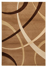 Lade das Bild in den Galerie-Viewer, Tappeto, Materiale Sintetico, Beige/Marrone, 120x170 cm (Galleriafarah1970)