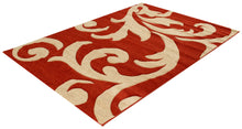 Load image into Gallery viewer, Viva Terra Tappeto, Materiale Sintetico, Rosso/Beige, 120x170x24 cm