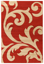 Load image into Gallery viewer, Viva Terra Tappeto, Materiale Sintetico, Rosso/Beige, 120x170x24 cm