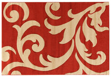 Load image into Gallery viewer, Viva Terra Tappeto, Materiale Sintetico, Rosso/Beige, 120x170x24 cm