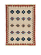 Carica l'immagine nel visualizzatore di Gallery, Originale kilim fatto a mano 90x60 CM