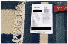 Lade das Bild in den Galerie-Viewer, Kilim Tapis india originale Blue CM 300x250