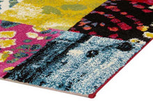 Lade das Bild in den Galerie-Viewer, Tappeto da salotto, motivo quadrato Gioia B in polipropilene, Tappeto moderno, multicolore, 160 x 230 cm