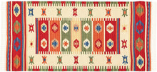 Lade das Bild in den Galerie-Viewer, TEPPICH NEW KILIM 80% WOOL 20% COTTON 110x60 CM #GalleriaFarah1970