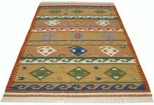 Carica l'immagine nel visualizzatore di Gallery, TEPPICH NEW KILIM 80% WOOL 20% COTTON 110x60 CM #GalleriaFarah1970