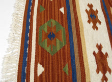 Carica l'immagine nel visualizzatore di Gallery, Autentik Kilim Kelem Original Hand Made Classic STYL 140x70 CM