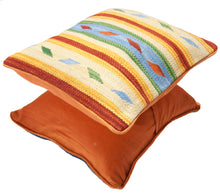 Load image into Gallery viewer, Galleria farah1970 - 40x40 CM Autentico Cuscino Quadrato Kilim Fatto A MANO O