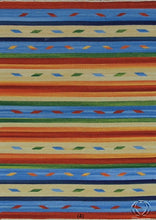 Lade das Bild in den Galerie-Viewer, HAND MAD Milan KILIM COTTON 60x40 CM