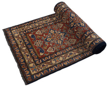 Load image into Gallery viewer, IT-2733-Tappeto Carpets Rugs Pakistano Afgano Ozbek Cm 444x78 - Galleria Fara