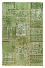 Lade das Bild in den Galerie-Viewer, Autentico Tappeto Turco Pacthwork 230x150 cm