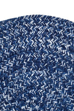 Carica l'immagine nel visualizzatore di Gallery, SOLID BLUE Misura 230x160 OVAL ( Galleriafarah1970 )