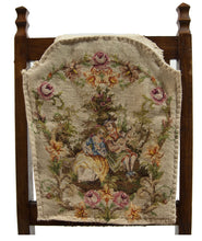 Lade das Bild in den Galerie-Viewer, Antico Francese mezzopunto classico floreale - cm 40x33 -farah 1970