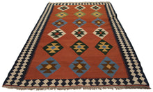 Load image into Gallery viewer, 262x161 CM Autentio kilim originale fatto a mano Stile classico - Facile da pulire