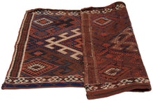 Load image into Gallery viewer, Kilim original, authentisch handgemacht mit Echtheitszertifikat 102x56 CM