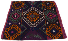 Load image into Gallery viewer, Antico, Originale, Autentico, kilim Rustico Fatto a Mano 65x59 CM