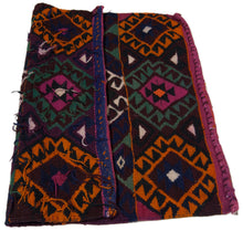 Load image into Gallery viewer, Antico, Originale, Autentico, kilim Rustico Fatto a Mano 65x59 CM