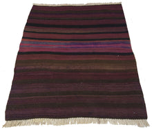 Carica l'immagine nel visualizzatore di Gallery, 130x82 CM Autentio kilim originale fatto a mano Stile classico - Facile da pulire