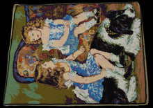 Load image into Gallery viewer, Aubusson Needl point classic Teppich francia design 69X54 CM