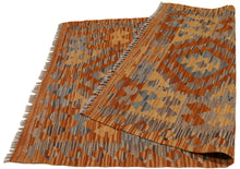 Carica l'immagine nel visualizzatore di Gallery, 120x80 CM Autentio kilim originale fatto a mano Stile classico - Facile da pulire