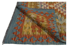 Carica l'immagine nel visualizzatore di Gallery, 160x100 CM Autentio kilim originale fatto a mano Stile classico - Facile da pulire