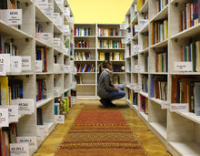 Carica l'immagine nel visualizzatore di Gallery, Kilim Lory tribal 100% Cotone, indiano, fatto a mano 240x60 cm