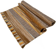 Lade das Bild in den Galerie-Viewer, TD-501004-Autentic Kilim Lory cotton India 90x60 cm - (Galleriafarah1970) #