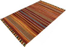 Carica l'immagine nel visualizzatore di Gallery, Galleria Farah1970 - 130x65 CM Kilim Autentico, Originale e Fatto a Mano Idea