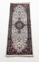 Carica l'immagine nel visualizzatore di Gallery, 205x60 CM Tappeto Carpet Tapis Teppich Alfombra Rug Kashmir (Hand Made)