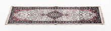 Carica l'immagine nel visualizzatore di Gallery, 205x60 CM Tappeto Carpet Tapis Teppich Alfombra Rug Kashmir (Hand Made)