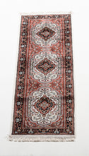 Carica l'immagine nel visualizzatore di Gallery, 185x60 CM Tappeto Carpet Tapis Teppich Alfombra Rug Kashmir (Hand Made)