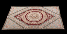 Load image into Gallery viewer, Needle point Classic Floral French Style 245x155 CM Drawing Aubusson (Galleria Farah1970)