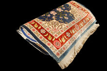 Lade das Bild in den Galerie-Viewer, 62x40 Cm Antico Tappeto Hereche / Hereke in seta 100%