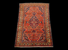 Lade das Bild in den Galerie-Viewer, Authentic original hand knotted carpet 205x135 CM BORCHALOO