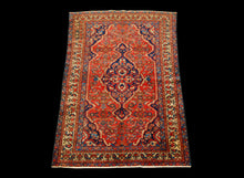 Load image into Gallery viewer, Authentic original hand knotted carpet 205x135 CM BORCHALOO