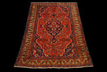 Lade das Bild in den Galerie-Viewer, Authentic original hand knotted carpet 205x135 CM BORCHALOO