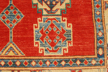 Carica l'immagine nel visualizzatore di Gallery, Rectangular Hand knotted carpet Ghazni / Chubi Green Colors 182x133 CM